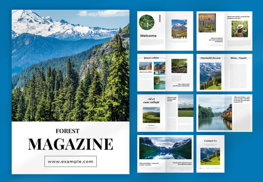 Forest Magazine Layout