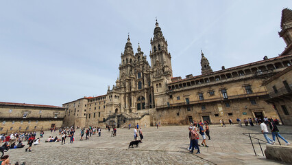 Fototapeta premium Kathedrale von Santiago de Compostela 