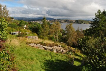Fototapeta na wymiar fjord in norway