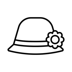 Hat icon vector design template