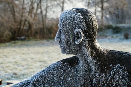 Skulptur in Eschborn-Niederh&ouml;chstadt