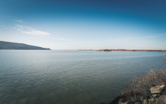 The Danube at Bazias, Romania