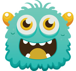 funny cartoon monster