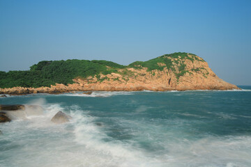 the island landscape Shek O, Hong Kong 2 Oct 2012