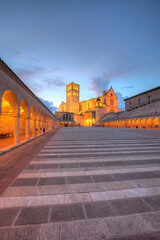 Basilica of San Francesco d'Assisi, Assisi, Italy