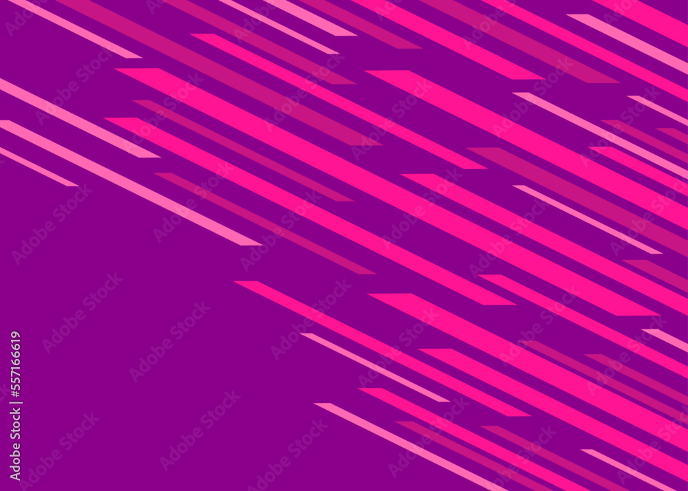 Poster minimalist background with abstract colorful diagonal stripes pattern and with some copy space area