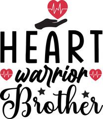 heart warrior brother