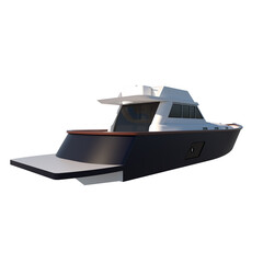 Boat Ship 1 - Perspective B view png