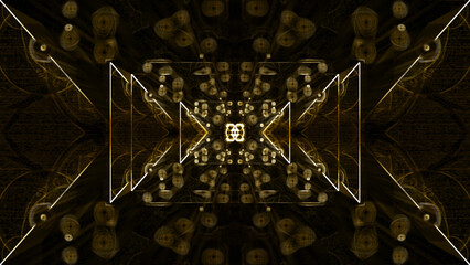 Fototapeta premium Abstract golden texture background image.