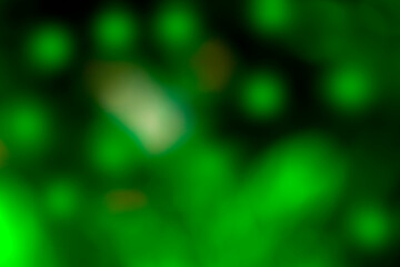 visual design perspective Blurred green and light black background