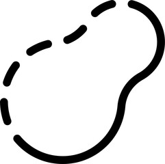 circles merge thin line edit, editing icon