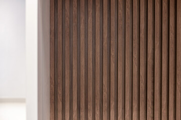 Wooden slat. vertical wood texture