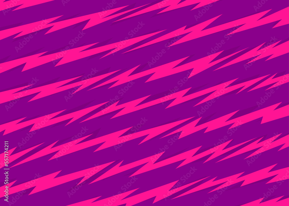 Poster abstract background with gradient spikes line pattern