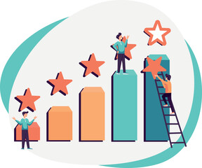 rating little men set a star