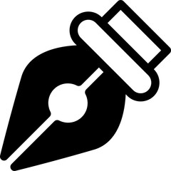 pen tool thin line edit, editing icon