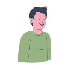 man wearing green coat