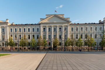 KGB Museum in Vilnius, Lithuania - obrazy, fototapety, plakaty
