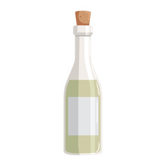 fresh wine white drink bottle