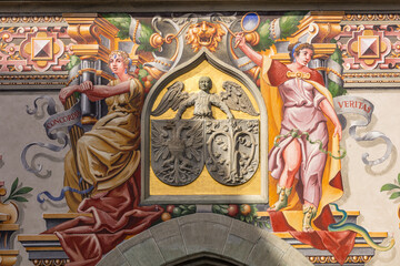 Fachwerkhäuser in Lindau (Bodensee)