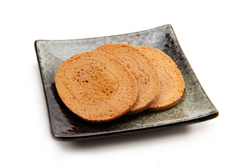 山口県名物の鶏卵せんべい