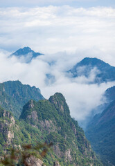 landscape with clouds