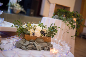 Décoration de salle de mariage Décoration de table, mariage Mr and Mrs, Mr & Mrs