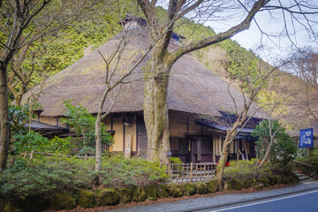 Fototapeta na wymiar 400-Year-Old Teahouse