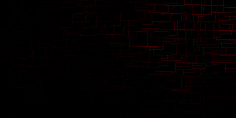 Dark Red vector background in polygonal style.