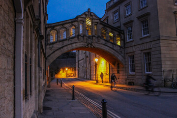 Fototapeta na wymiar Oxford bridge of sighs