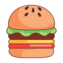 hamburger fast food