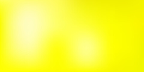 Light Yellow vector blurred texture.