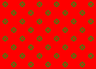 Fototapeta premium mini flower wallpaper geometric seamless pattern, with vintage background abstract texture