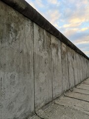 concrete berlin wall