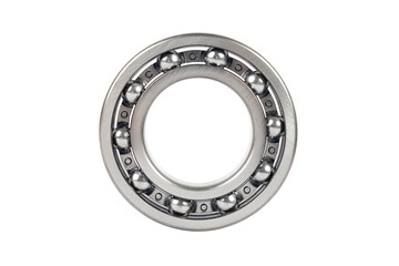 Ball Bearings isolated on white background.