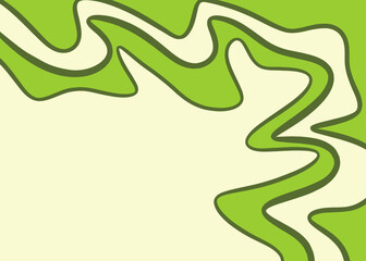 Minimalist background with colorful wavy lines pattern and with some copy space area