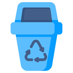 Vector design of recycle bin