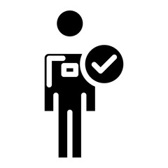 standing up man glyph 