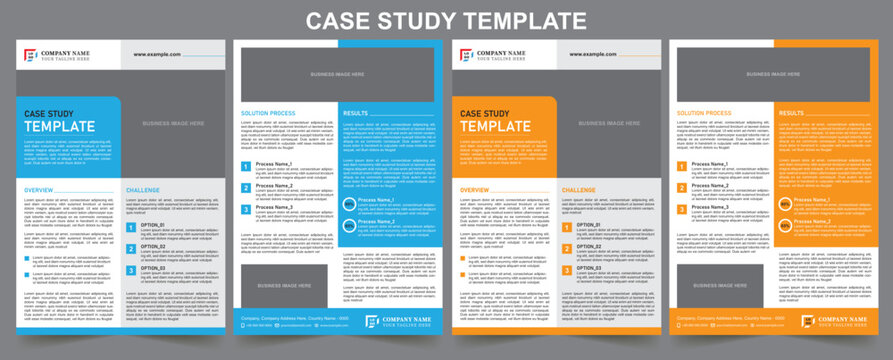 Creative Case Study Template for Business