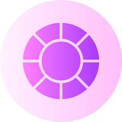 color wheel gradient icon