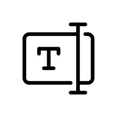 typing line icon