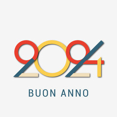 felice anno nuovo - buon anno 2024