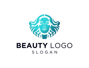 Logo design about Beauty on a white background. created using the CorelDraw application.
