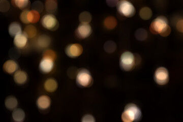 Obraz premium bokeh overlay effect defocused blur