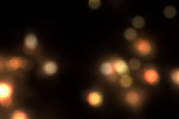 bokeh overlay effect defocused blur