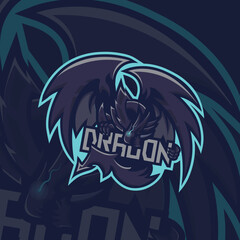 Dragon esport logo design