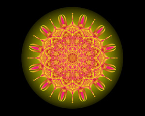 
Illustration Vector Graphic Of Mandala Art Flower Meditation Color Spirit