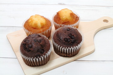 バターマフィン＆チョコレートマフィン