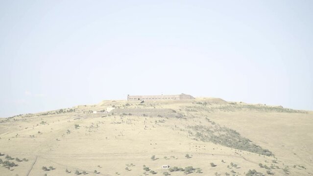 Aziziye bastion wide angle plan