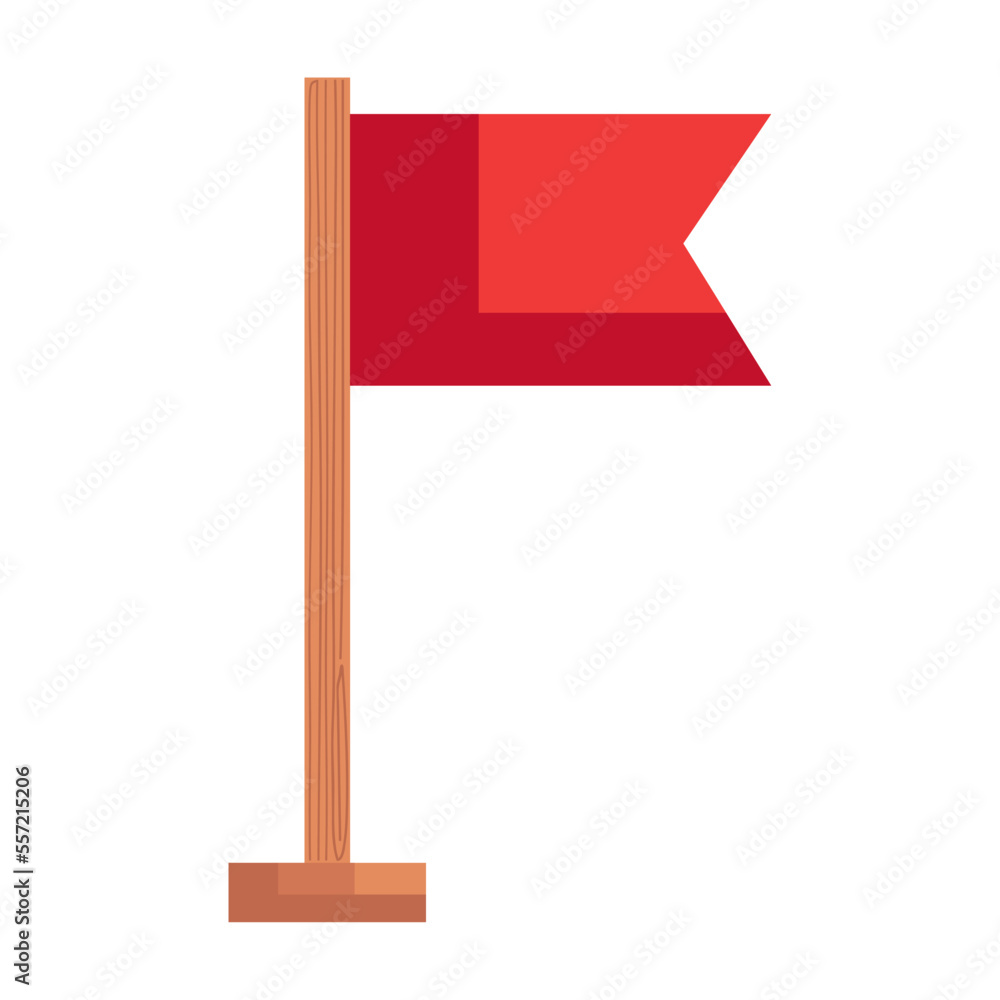 Poster flag pointer location