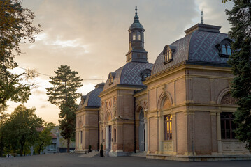  Mortuary in Mirogoj Cemetery - Zagreb, Croatia